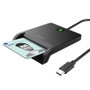 Trust Primo 26253 Lector de Tarjetas Inteligentes USB-C Negro